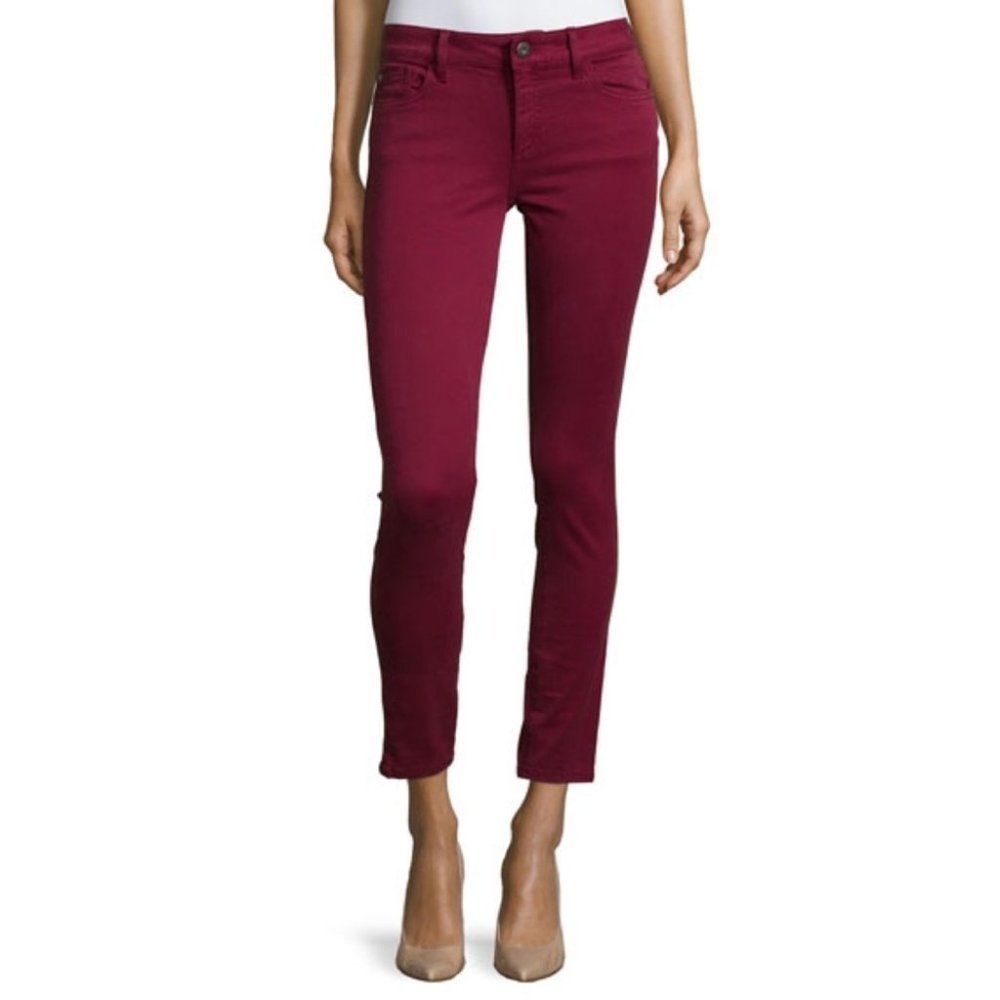 DL1961 Margaux Instasculpt Ankle Skinny Denim Jean Womens 28 Ruby Denim